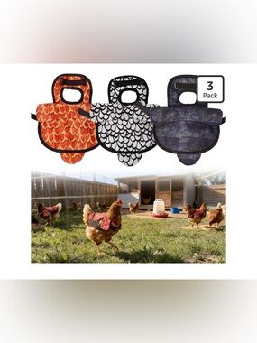 3 pcs Chicken Saddle for Hens
